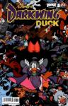 anthro black_background clothing female hat headgear headwear male mask simple_background text unknown_artist darkwing_duck disney ducktales dr._reginald_bushroot drake_mallard gosalyn_mallard launchpad_mcquack liquidator magica_de_spell megavolt morgana_macawber negaduck quackerjack anatid anseriform avian bird duck english_text hi_res official_art