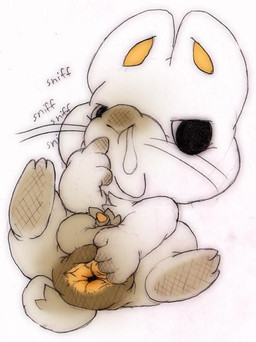 animal_genitalia anthro anus dirty dirty_feet fingering gaping gaping_anus genitals male penis puffy_anus sniffing sniffing_fingers sniffing_self solo young young_anthro young_male momiji-kun max_(max_and_ruby) lagomorph leporid mammal rabbit