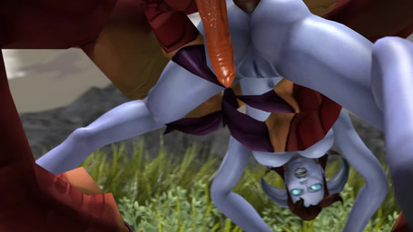 all_fours anal anal_penetration anus areola becoming_erect bestiality blue_eyes breasts butt claws duo erection female female_focus female_on_feral female_penetrated feral feral_penetrating feral_penetrating_humanoid from_behind_position genitals glowing glowing_eyes humanoid_on_feral humanoid_penetrated male male/female male_on_humanoid male_penetrating male_penetrating_female not_furry_focus penetration penis red_penis sex size_difference solo_focus vulva anusnaki blizzard_entertainment mythology warcraft draenei dragon humanoid mythological_creature mythological_scalie scalie 16:9 3d_(artwork) 3d_animation animated digital_media_(artwork) high_framerate no_sound preview short_playtime source_filmmaker_(artwork) video widescreen