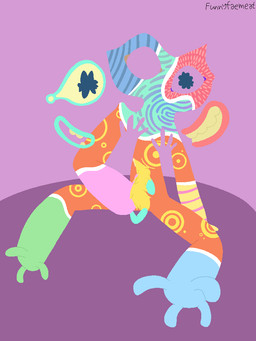 blue_body bodily_fluids erection floating_eye floating_mouth genital_fluids genitals leaking_precum male multi_eye multicolored_body not_furry orange_body penile_spines penis precum presenting presenting_penis pupils purple_background red_body simple_background solo tapering_penis turquoise_body unusual_anatomy unusual_genitalia unusual_penis unusual_pupils what conditional_dnp funnyfaemeat big_blue_bubble my_singing_monsters humanoid illoost monster 2026 3:4 digital_media_(artwork) lineless pixel_(artwork) signature nonbinary_(lore)