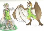 2013 anthro bandage barefoot bat belt biped blizzieart breasts brown_body brown_fur chainmail claws clothed clothing dungeons_and_dragons elf english_text fan_character feet female flying_fox full-length_portrait fur furgonomics grass great_flying_fox hair hasbro humanoid humanoid_pointy_ears humanoid_to_anthro mammal megabat membrane_(anatomy) membranous_wings merylwin open_mouth plant portrait rock sharp_teeth signature sitting solo teeth text toe_claws traditional_media_(artwork) transformation were werebat white_hair wings wizards_of_the_coast