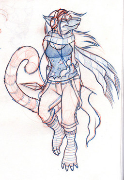 anthro clothing dagger electronics female footwear headphones kunai legwear melee_weapon socks solo tail toeless_footwear toeless_socks weapon mauricia djmarmar canid canine felid hybrid lemur mammal primate ring-tailed_lemur strepsirrhine