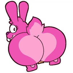 anthro big_butt breasts buckteeth butt closed_smile clothed clothing countershade_butt countershading eyelashes female huge_butt long_ears looking_back mouth_closed nipple_tape pasties presenting presenting_hindquarters scut_tail shaking_butt short_tail simple_background skimpy smile solo tail tape teeth white_background solointerrobang among_us_twerk dee_squibid lagomorph leporid mammal rabbit 1:1 2025 2d_animation animated digital_media_(artwork) frame_by_frame loop meme no_sound short_playtime unavailable_at_source video