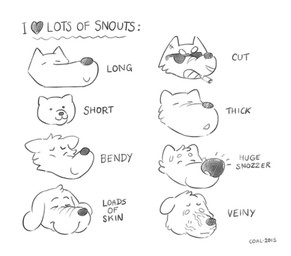ambiguous_gender cigarette eyewear group humor parody scar size_difference snout sunglasses text vein wrinkles coal_(artist) canid canine mammal 2015 2_frame_animation animated black_and_white english_text monochrome portrait