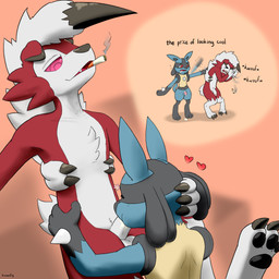 3_fingers 3_toes after_sex anthro anthro_on_anthro balls blue_body blue_fur bodily_fluids chair chest_spike chest_tuft cigarette cigarette_in_mouth circumcised circumcision_scar claws cough countershade_torso countershading cum cum_drip cum_in_mouth cum_inside cum_on_ground digitigrade dripping duo erection eyes_closed fangs feet fellatio fingers flaccid floppy_ears foreskin fur furniture genital_fluids genital_scar genitals grey_body grey_fur heart_symbol humanoid_genitalia humanoid_penis looking_down looking_pleasured male male/male object_in_mouth on_chair oral partially_retracted_foreskin pawpads penile penis pigeon_toed pink_eyes red_body red_eyes red_fur scar sex simple_background sitting sitting_on_chair smile smirk smoking spikes spikes_(anatomy) teeth text toe_claws toes tuft white_body white_fur yellow_body yellow_fur furmazing nintendo pokemon canid generation_4_pokemon generation_7_pokemon lucario lycanroc mammal midnight_lycanroc pokemon_(species) 1:1 absurd_res digital_media_(artwork) english_text hi_res shaded signature