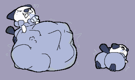 abdominal_bulge after_vore ambiguous_anthro ambiguous_gender anthro before_and_after belly belly_on_ground big_belly big_butt biped black_sclera blue_belly blue_body blue_tail blush bubble_butt butt butt_expansion cartoon_freckles cheek_blush digestion exclamation_point expansion eyelashes fatal_vore featureless_arms freckled_face freckles fully_inside heart_reaction heart_symbol huge_belly huge_butt hyper hyper_belly looking_at_belly looking_at_own_belly looking_at_own_butt looking_at_self looking_back_at_self looking_down looking_down_at_belly looking_down_at_self lying motion_lines multiple_prey on_front one_eye_closed picking_teeth post_vore_weight_gain resting_on_belly rumbling_stomach semi-anthro simple_background size_difference smaller_anthro smaller_pred smile smug soft_vore solo tail teeth toothy_grin unseen_prey vore weight_gain white_body white_eyes white_face meatcanister nintendo pokemon generation_5_pokemon mammal mustelid oshawott pokemon_(species) 2026 digital_media_(artwork) english_description full-length_portrait hi_res pixel_(artwork) portrait