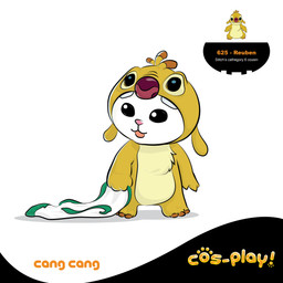 black_eyes clothed clothing cosplay holding_object pink_nose simple_background smile solo standing text tongue tongue_out white_background kingofthief1 disney lilo_and_stitch cang_cang_(kingofthief1) reuben_(lilo_and_stitch) domestic_cat felid feline felis mammal 1:1 2015 absurd_res character_name english_text hi_res