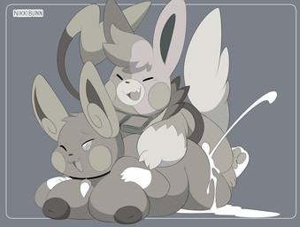 anthro anthro_on_feral anthro_penetrated bestiality bodily_fluids breasts cum cum_inside eyewear female feral feral_penetrating feral_penetrating_anthro genital_fluids goggles happy happy_sex jewelry male male/female necklace penetration sex nikkibunn nintendo pokemon alolan_form alolan_raichu generation_7_pokemon generation_9_pokemon pawmot pokemon_(species) regional_form_(pokemon) absurd_res hi_res