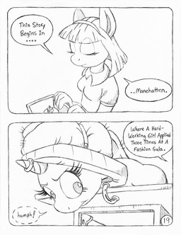anthro bdsm bondage bound clothed clothed_anthro clothed_female clothing dialogue duo eyelashes female fully_clothed fully_clothed_anthro fully_clothed_female horn inhibitor_ring massage_table nude nude_anthro nude_female ring speech_bubble text tied_down towel unicorn_horn circe_(artist) friendship_is_magic hasbro my_little_pony mythology rarity_(mlp) suri_polomare_(mlp) earth_pony equid equine horse mammal mythological_creature mythological_equine pony unicorn comic english_text monochrome
