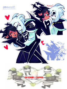 a_pose anthro armor big_eyes blush candle clothing duo eyewear female glasses happy heart_symbol kissing laugh male male/female philtrum robe romantic romantic_couple simple_background summoning_circle white_background dessoirprinces deltarune dreamworks shrek_(series) undertale undertale_(series) asriel_dreemurr_(god_form) dess_holiday roaring_knight bovid caprine deer goat mammal monster new_world_deer reindeer shadow_creature 3:4 hi_res meme