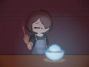 4_fingers anthro belt blinking breasts cherenkov_radiation clothing dark_humor dying fatal female fingers glowing glowing_object glowing_orb hair hair_over_eye heat_(temperature) hot_metal humor imminent_death nervous oh_crap overalls pockets radiation ryona scared screwdriver shirt smoke solo sparking sparks t-shirt too_dumb_to_live too_late tools topwear uhoh worried e254e demon_core mistakes_were_made rookie_(e254e) canid canine canis domestic_dog mammal 4:3 animated hi_res no_sound short_playtime video