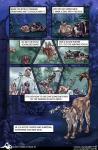 ambiguous_gender black_body black_fur blood bodily_fluids brown_body brown_fur canid canine canis collar comic death dipstick_tail domestic_cat domestic_dog english_text felid feline felis feral fingerless_(marking) first_page forest fur german_shepherd herding_dog lagomorph leporid lilac_(character) mammal markings multicolored_tail night outside pastoral_dog plant quadruped rabbit salonkitty star streuner tail tail_markings text tree url