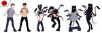 4_arms anthro arm_growth biped black_body black_fur black_hair blush bottomwear bottomwear_around_legs bottomwear_down breast_growth breasts brown_hair butt clothed clothing clothing_around_legs clothing_lift d20 denim denim_bottomwear denim_clothing dice digitigrade duo duo_transformation eyewear female footwear front_view fur fur_growth gender_transformation glasses growth hair hand_on_own_breast human_to_anthro jeans knock-kneed limb_growth looking_down_at_self male mtf_transformation multi_arm multi_limb nude on_one_leg open_mouth oversized_clothing pants pants_around_legs pants_down partially_clothed pink_inner_ear pupils rear_view shirt shirt_lift shoes simple_background slit_pupils smile species_transformation standing tail tail_growth tentacles topwear transformation transformation_sequence white_background yellow_eyes tomek1000 dungeons_and_dragons hasbro wizards_of_the_coast tomek1000_(character) displacer_beast felid human mammal 2023 colored hi_res shaded