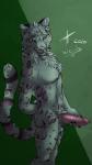 animal_genitalia anthro erection fluffy genitals hand_behind_back male penis simple_background smile solo spots standing velkiel_(artist) velkiel clouded_leopard felid hybrid mammal pantherine snow_leopard stroking_(disambiguation) 2020 9:16 hi_res