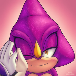 1_horn 5_fingers anthro biped blush blush_lines closed_smile clothing digit_ring duo fingers first_person_view gloves gradient_background hand_on_face handwear happy heart_eyes heart_symbol horn jewelry looking_at_viewer male mouth_closed one_eye_closed purple_body ring romantic romantic_couple simple_background smile sparkles text wedding_ring white_clothing white_gloves white_handwear wink winking_at_viewer yellow_eyes hot-shelter sega sonic_the_hedgehog_(series) espio_the_chameleon chameleon human lizard mammal reptile scalie 1:1 2023 artist_name clip_studio_paint_(artwork) digital_drawing_(artwork) digital_media_(artwork) headshot_portrait icon portrait shaded soft_shading