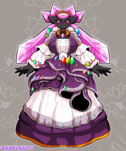 ball_gown big_breasts blue_crystal blue_crystals breasts clothing dress female green_crystal green_crystals grey_body grey_skin huge_breasts multicolored_clothing multicolored_dress pink_crystal pink_crystals purple_clothing purple_dress red_crystal red_crystals ring_(jewelry) solo white_clothing white_dress sawcraft1 nintendo pokemon diancie elemental_creature elemental_humanoid generation_6_pokemon humanoid legendary_pokemon mineral_fauna mineral_humanoid pokemon_(species) 2026 absurd_res hi_res