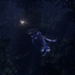 anthro duo forest forest_background fur hug lying lying_on_ground male male/male nature nature_background on_ground pink_body pink_fur plant sleeping tree suharik deuzear felid feline mammal pantherine snow_leopard 1:1 3d_(artwork) digital_media_(artwork) hi_res