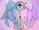 abs animal_humanoid anthro arachnid arachnid_humanoid armpit_tuft arthropod arthropod_humanoid barazoku biceps buffbug fangs flexing flexing_abs humanoid jewelry male muscular muscular_anthro muscular_male necklace pecs pubes pubes_exposed solo spider spider_legs teeth vein veiny_muscles