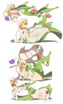 anal ass_to_mouth fellatio female feral internal kissing oral penile sex vaginal cervikalova nintendo pokemon leo_(velociripper) generation_2_pokemon generation_5_pokemon legendary_pokemon pokemon_(species) smeargle virizion absurd_res hi_res