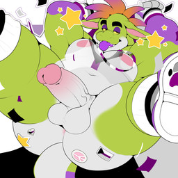 anthro asexual_pride_colors balls butt butt_focus clothing countershade_butt countershade_face countershade_legs countershade_torso countershading demisexual_pride_colors erection flag footwear genitals glans green_body jewelry lgbt_pride male mostly_nude necklace nipples penis pride_colors shirt shoes sneakers solo tail tank_top tongue tongue_out topwear translucent translucent_clothing translucent_topwear vein veiny_penis wristband yellow_sclera neku ahnik_(character) lizard reptile scalie 2026 absurd_res hi_res