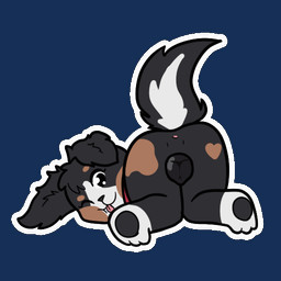 amputee animal_genitalia animal_vulva anthro ass_up butt canine_genitalia canine_vulva collar disability female genitals looking_at_viewer missing_arm presenting presenting_hindquarters shaking_butt simple_background solo tail tail_motion tailwag telegram_sticker transparent_background vulva young bunnyqueen telegram sugar_(bunnyqueen) bernese_mountain_dog canid canine canis domestic_dog mammal molosser mountain_dog swiss_mountain_dog 1:1 2d_animation alpha_channel animated frame_by_frame
