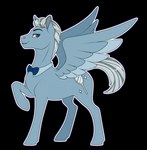 blue_body blue_eyes blue_wings cutie_mark feathered_wings feathers feral glistening glistening_eyes looking_at_viewer male narrowed_eyes side_view simple_background smile solo transparent_background wings milk-jug hasbro my_little_pony mythology equid equine mammal mythological_creature mythological_equine pegasus alpha_channel