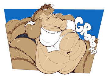 after_vore anthro belly belly_overhang big_breasts big_butt black_bottomwear black_clothing bloated bottomwear breasts butt button_(fastener) clothing digestion_noises fat_arms fat_legs fat_neck female forked_tongue hand_on_neck huge_breasts huge_butt huge_hips long_tail love_handles morbidly_obese morbidly_obese_anthro morbidly_obese_female navel obese obese_anthro obese_female overweight overweight_anthro overweight_female scales shirt snout solo sound_effects tail tan_body tan_scales thick_tail tired_eyes tongue topwear vore wardrobe_malfunction white_clothing white_shirt white_tongue white_topwear wide_hips boot_(artist) wadi_(boot) reptile scalie snake viper 2020 colored