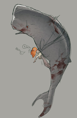 animal_genitalia animal_penis bestiality big_penis blood bodily_fluids bound bound_together cetacean_genitalia cetacean_penis duo female feral forced genital_slit genitals hair harpoon human_on_feral interspecies male male/female melee_weapon open_mouth orange_hair penetration penis polearm rape red_eyes scared sex simple_background size_difference spear struggling tapering_penis text vaginal vaginal_penetration weapon neukpu limbus_company project_moon ishmael_(limbus_company) the_pallid_whale aquatic cetacean human mammal sperm_whale toothed_whale whale censored hi_res korean_text