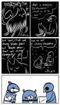 ambiguous_gender anthro cherry_blossom dialogue existential flower humor plant prunus_(flower) speech_bubble text what nedroid bartholomew beartato harrison_(nedroid) reginald_(nedroid) avian bear bird domestic_cat felid feline felis fish mammal marine shark 2010 bad_metadata comic english_text hi_res missing_sample