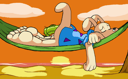 3_toes anal anal_masturbation anal_penetration anthro backsack balls barefoot beach biped black_nose bottomless butt clothed clothing cloud detailed_background erection eyes_closed feet genitals hammock hindpaw humanoid_genitalia humanoid_penis lying male masturbation on_front outside paws penetration penis penis_backwards penis_tuck red_sky sand seaside sex_toy shirt side_view sky sleeping soles solo sun sunset toes topwear toying_self vibrator water slashy_slashy nickelodeon rocko's_modern_life rocko_rama macropod mammal marsupial wallaby 2015 aliasing cel_shading digital_media_(artwork) pixel_(artwork) shaded