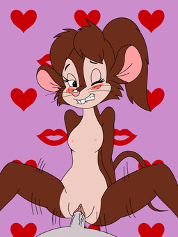 anthro anthro_on_anthro anthro_penetrated anthro_penetrating anthro_penetrating_anthro blush breasts brown_body erection female female_anthro female_focus female_penetrated freckles fur genitals hair intraspecies male male/female male_anthro male_penetrating male_penetrating_female nipples nude penetration penile penis sex solo_focus tail vaginal vaginal_penetration vulva young young_anthro young_female dallastmouseboy an_american_tail don_bluth tanya_mousekewitz house_mouse mammal mouse murid murine rodent 3:4 absurd_res hi_res