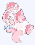 4_nipples belly belly_nipples fangs female feral multi_nipple nipples smile solo teeth bloowolfy nintendo pokemon eeveelution generation_6_pokemon pokemon_(species) sylveon 2024 hi_res