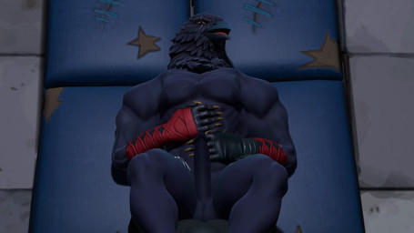 anal anal_penetration anthro anthro_on_anthro anthro_penetrated anthro_penetrating anthro_penetrating_anthro balls balls_deep bathroom beak bench black_body black_feathers black_fur black_penis bouncing_pecs bouncing_penis butt duo erection feathers first_person_view from_front_position fur genitals hand_on_leg hand_on_thigh interspecies larger_male larger_sub legs_on_shoulders legs_over_shoulders locker_room locker_room_sex looking_pleasured lying male male/male muscular muscular_anthro muscular_bottom muscular_male nude on_back open_beak open_mouth penetrating_pov penetration penis public public_restroom public_sex red_eyes sex size_difference submissive agroserices dollymolly323_(modeler) dr._drigg_(modeler) kgf_kiko_(va) opennsfwsp_(sfx) softkazu_(va) epic_games fortnite karasu_(fortnite) nyanja_(fortnite) avian bird corvid corvus_(genus) crow felid feline mammal oscine passerine 16:9 animated hi_res short_playtime sound video widescreen