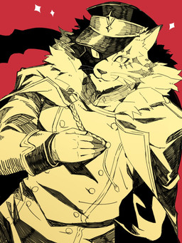 anthro clothed clothing coat fully_clothed hand_behind_back hat headgear headwear looking_at_viewer male markings simple_background smile solo standing topwear whiskers nizitarosan lifewonders tokyo_afterschool_summoners ose_(tas) felid leopard mammal pantherine 2023 3:4 digital_drawing_(artwork) digital_media_(artwork) half-length_portrait hi_res portrait