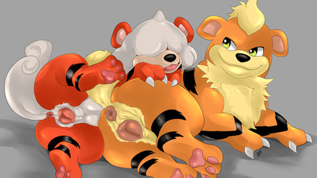 anatomically_correct anatomically_correct_genitalia anatomically_correct_vulva animal_genitalia animal_vulva anus canine_genitalia canine_vulva duo female feral genitals nude paws vulva aquilesbraco nintendo pokemon canid canine generation_1_pokemon generation_8_pokemon growlithe hisuian_form hisuian_growlithe mammal pokemon_(species) regional_form_(pokemon) absurd_res hi_res