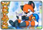 book canine cute daww diaper doll fluffy_tail fox fur grey_eyes magic_user markings orange_fur pawprint paws pillow plushie reading socks_(marking) solo tavimunk young
Rating: Safe
Score: 3
User: BushyTailHugger
Date: September 28, 2013