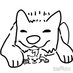 ambiguous_gender anthro belly crush cuddling dominant duo feral licking possessive tongue lebigbeetle canid canine canis mammal wolf 1:1 animated digital_media_(artwork) ibispaint_(artwork) low_res monochrome no_sound short_playtime video