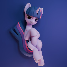 bedroom_eyes covering covering_crotch female feral hooves horn lying narrowed_eyes on_back seductive simple_background solo underhoof meng_xin_(artist) friendship_is_magic hasbro my_little_pony mythology twilight_sparkle_(mlp) equid equine mammal mythological_creature mythological_equine unicorn 1:1 3d_(artwork) digital_media_(artwork) hi_res