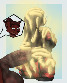 anal anal_penetration anthro balls big_balls big_breasts big_butt big_penis bodily_fluids breasts butt butt_focus clothing colored_cum covered_eyes cum cum_all_over cum_drip cum_everywhere cum_in_hair cum_on_body cum_on_breasts cum_on_butt cum_on_face cum_on_penis dripping duo female foreskin fumes genital_fluids genitals hair huge_balls huge_butt huge_penis lingerie lingerie_panties looking_down male male/female messy musk musky_penis penetration penile penile_penetration penis penis_in_ass simple_background smile smirk solid_cum unusual_bodily_fluids unusual_cum unusual_genital_fluids vein veiny_penis yellow_cum mrf0zzy mythology lucien_(mrf0zzy) canid canine dragon fox mammal mythological_creature mythological_scalie scalie 4:5 absurd_res hi_res