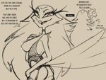 anthro big_hair breasts butt choker clothing dialogue family female female_focus group hair jewelry lingerie male male/female necklace profanity slim solo_focus standing stated_incest text trio underwear young sin-sational helluva_boss octavia_(helluva_boss) stella_(helluva_boss) stolas_(helluva_boss) avian bird demon owl owl_demon 2025 absurd_res english_text hi_res monochrome sketch daughter_(lore) father_(lore) father_and_child_(lore) father_and_daughter_(lore) incest_(lore) mother_(lore) mother_and_child_(lore) mother_and_daughter_(lore) parent_(lore) parent_and_child_(lore) parent_and_daughter_(lore)