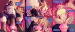 ahegao ambiguous_gender animal_genitalia animal_penis anthro athletic ball_inflation balls balls_deep bed bed_sex bed_sheet bedding bedroom belly belly_markings big_balls big_belly big_penis black_body black_fur blue_body blue_fur bodily_fluids butt comic_pannel cum cum_covered cum_drip cum_text cum_while_penetrated dildo dripping equine_genitalia equine_penis flared_penis forearms front_view fur furniture genital_fluids genitals gynomorph gynomorph/male herm herm/male inside internal intersex intersex/male knot knotted_dildo knotted_penis knotted_tapering_penis knotting leaking_cum looking_pleasured male male/ambiguous markings masturbation messy motion_lines nipples nodding nodding_head onomatopoeia orgasm overweight overweight_anthro overweight_male penetration penile penile_masturbation penis pussy rear_view ring sex_toy side_view simultaneous_orgasms size_difference sound_effects speech_bubble tapering_penis text thick_thighs urethral urethral_bulge urethral_masturbation urethral_penetration vein veiny_penis white_body white_fur cachuchas arcturus_(cobalt) weaver_(prectriv) deer kobold mammal new_world_deer reindeer scalie comic hi_res