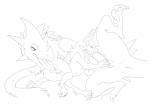 4_ears 69_position anthro anthro_on_feral anthro_penetrated bestiality claws cunnilingus deep_tongue duo fangs fellatio female female_penetrated feral feral_penetrating feral_penetrating_anthro flat_chested fluffy fluffy_tail genitals male male/female male_penetrating male_penetrating_female mount/rider_relations multi_ear nude oral penetration penile penis pussy sex simple_background spread_legs spreading tail teeth vaginal white_background halbean guild_wars purna_whitewillow charr dinosaur dromaeosaurid felid mammal prehistoric_species reptile scalie theropod velociraptor absurd_res hi_res monochrome sketch