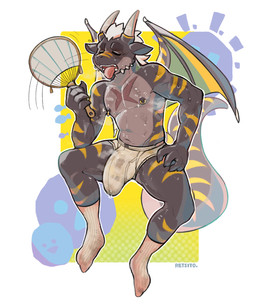 abstract_background anthro bodily_fluids breath briefs bulge clothing dirty dirty_clothing dirty_socks dirty_underwear footwear geometric_background horn male musk nipple_piercing nipples panting piercing simple_background socks solo sweat underwear wings retsito mythology dragon mythological_creature mythological_scalie scalie hi_res