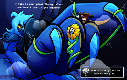 anthro avian_feet blue_body blue_fur blue_hair claws clothing extreme_size_difference feathers feet female foot_fetish foot_focus foot_grab fur group hair intersex intersex/female macro male male/female micro paws size_difference talons text toe_claws toes trio wings nauartn undertale undertale_(series) undertale_yellow flowey_the_flower martlet_(undertale_yellow) martlet_(zenith_form) avian bird hybrid absurd_res english_text hi_res