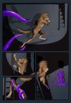 altered_shadow anthro being_chased coiling dark duo featureless_crotch female goo_tentacles ladder male nude running shadow solo_focus tentacles translucent translucent_tentacles ladyvenommyotismon felid goo_creature mammal comic digital_media_(artwork) hi_res