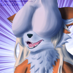 anthro balls balls_on_face big_balls blonde_hair chest_tuft duo ears_down female fluffy fluffy_ears fur genitals hair inner_ear_fluff male male/female neck_tuft obscured_eyes open_mouth open_smile orange_body orange_fur pivoted_ears saggy_balls simple_background smile these_aren't_my_glasses tuft white_body white_fur stellaamoris nintendo pokemon brian_the_sylveon stella_(stellaamoris) canid canine eeveelution fox generation_6_pokemon mammal pokemon_(species) sylveon 1:1 digital_media_(artwork) digital_painting_(artwork) hi_res painting_(artwork)