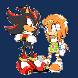 accessory anthro blue_eyes clothing duo female footwear gloves handwear headband male red_eyes sandals shoes smile tuft cylent_nite sega sonic_adventure sonic_the_hedgehog_(series) shadow_the_hedgehog tikal_the_echidna echidna eulipotyphlan hedgehog mammal monotreme 1:1 2015 alpha_channel