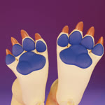 1:1 3d_(artwork) 4_toes animated anthro claws digital_media_(artwork) dragon feet foot_focus foot_shot fur furred_dragon kaide_(kaideart) kaideart male mythological_creature mythological_scalie mythology no_sound pawpads paws scalie short_playtime solo toes webm