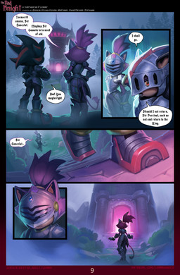 anthro armor armor_plates boots building clothed clothing crossed_arms dialogue door female footwear forest forest_background gloves group handwear headgear helmet high_heeled_boots high_heels knight landscape leather leather_clothing legwear male nature nature_background open_door plant shoes speech_bubble standing teeth text thigh_boots thigh_highs tower tree walking warrior wearing_helmet chilllum dartagnyan sega sonic_and_the_black_knight sonic_storybook_series sonic_the_hedgehog_(series) blaze_the_cat shadow_the_hedgehog sir_lancelot_(sonic_and_the_black_knight) sir_percival_(sonic_and_the_black_knight) eulipotyphlan felid feline hedgehog mammal monotreme absurd_res comic english_text hi_res