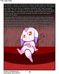 4:5 absurd_res chalice_(rodent_powered) chumouree_(rodent_powered) comic crossed_legs english_text fakemon feet female fur gesture heart_eyes heart_symbol hi_res nintendo pink_body pink_feet pink_fur pokemon pokemon_mystery_dungeon purple_body purple_ears purple_fur red_furniture rodent_powered_(softestpuffss) semi-anthro sitting sitting_on_seat smile softestpuffss solo spike_chunsoft tail tail_gesture tail_heart text wall_of_text yellow_eyes